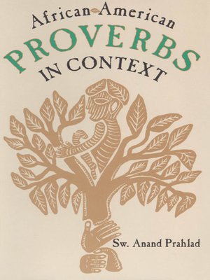 cover image of African-American Proverbs in Context